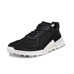 Buty trekkingowe męskie Ecco Biom 2.1 X Mountain. Czarne buty trekkingowe męskie ecco, bez wzorów, z materiału, sportowe, bez obcasa, bez zapięcia. Za 809.99 zł.