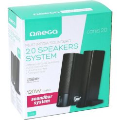 Głośniki komputerowe Omega Soundbar 2.0 5W USB (42288). Zestawy głośników marki Omega. Za 60.96 zł.