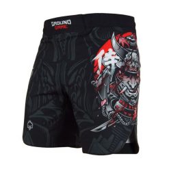Lekkie spodenki do MMA i BJJ Ground Game Samurai 2.0 męskie. Szorty sportowe męskie GROUND GAME, bez wzorów, sportowe. Za 189.99 zł.