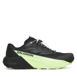 Buty do biegania Salomon. Czarne buty do biegania męskie Salomon, bez wzorów, bez zapięcia, do biegania. Za 659.99 zł.