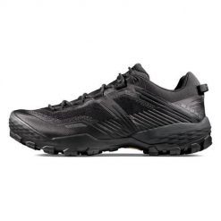Buty trekkingowe męskie Mammut Ducan Ii Low Gtx. Czarne buty trekkingowe męskie Mammut, bez wzorów, z materiału, sportowe, bez obcasa, bez zapięcia. Za 691.16 zł.