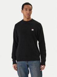 Calvin Klein Jeans Sweter LV04RD313G Czarny Regular Fit. Czarne kardigany męskie Calvin Klein Jeans, bez wzorów, z bawełny, bez kołnierzyka, bez ramiączek. Za 319.99 zł.