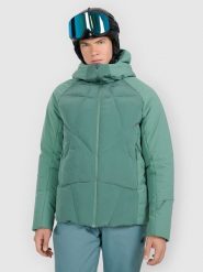 4F Kurtka puchowa narciarska z wypełnieniem Primaloft Silver męska - zielona 3XL. Brązowe kurtki narciarskie i snowboardowe męskie 4f, na zimę, m, bez wzorów, z puchu, bez kaptura, narciarskie, primaloft. Za 999.99 zł.