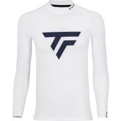 Bluza tenisowa męska Tecnifibre Tech Tee Longsleeves. Białe bluzy nierozpinane męskie TECNIFIBRE, m, bez wzorów, sportowe, bez ramiączek, bez kaptura. Za 225.00 zł.