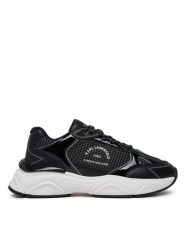 KARL LAGERFELD Sneakersy Komet KL56538A Czarny. Czarne buty sportowe na co dzień męskie KARL LAGERFELD, m, bez wzorów, z lakierowanej skóry, bez ramiączek, bez kaptura. Za 699.99 zł.