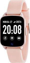 Smartwatch Rubicon KW17 Różowy (RNCE42RIBX01AX). Czerwone zegarki smartwatch Rubicon. Za 79.00 zł.