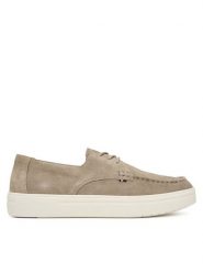 Tommy Hilfiger Półbuty Casual Suede Stitch Toe Hybrid FM0FM05707 Beżowy. Brązowe codzienne półbuty męskie Tommy Hilfiger, bez wzorów, ze skóry, casualowe, bez obcasa, bez zapięcia. Za 529.99 zł.