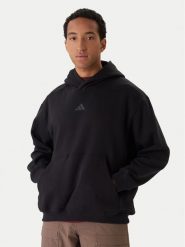 Adidas Bluza Power JZ6248 Czarny Oversize. Czarne bluzy nierozpinane męskie ADIDAS, m, bez wzorów, z bawełny, bez ramiączek, bez kaptura. Za 369.99 zł.