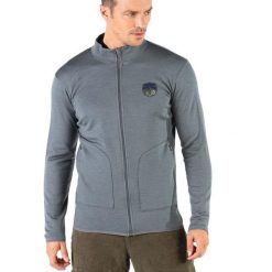 Kurtka turystyczna męska Woolona Bornova 100% Merino. Szare kurtki męskie WOOLONA, m, bez wzorów, bez ramiączek, bez kaptura. W wyprzedaży za 585.00 zł.