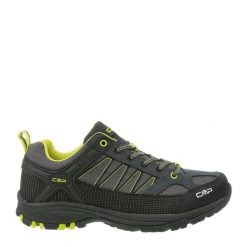 Buty turystyczne męskie CMP SUN. Czarne buty zimowe męskie CMP, bez wzorów, sportowe, bez obcasa, bez zapięcia. W wyprzedaży za 270.50 zł.