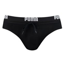 Czarne kąpielówki męskie PUMA. Czarne kąpielówki męskie Puma, m, bez wzorów, z nylonu. Za 100.99 zł.