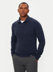 Colmar Golf 4403 6YQ Granatowy Regular Fit. Niebieskie kardigany męskie Colmar, m, bez wzorów, z wełny, bez ramiączek. Za 849.99 zł.