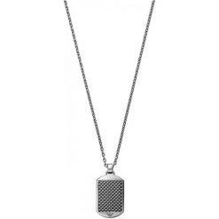 Emporio Armani Mężczyźni Stali Naszyjnik egs2384020. Szare biżuteria dla mężczyzn Emporio Armani. W wyprzedaży za 562.00 zł.