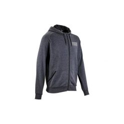 Bluza z kapturem na zamek Gym & Pilates 500 męska. Szare bluzy z kapturem męskie Puma, m, bez wzorów, z bawełny, z kapturem. W wyprzedaży za 109.99 zł.