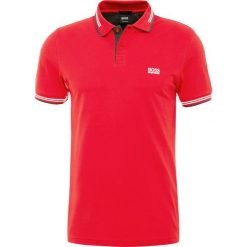 BOSS ATHLEISURE PAUL SLIM FIT Koszulka polo open red. Czerwone koszulki polo męskie BOSS ATHLEISURE, z bawełny, polo. Za 379.00 zł.