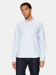 AMI Paris Koszula USH060.CO0031 Błękitny Regular Fit. Niebieskie koszule męskie AMI PARIS, m, bez wzorów, z bawełny, bez kołnierzyka, bez ramiączek. Za 799.99 zł.