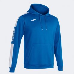Bluza do piłki nożnej męska Joma Championship IV. Białe bluzy nierozpinane męskie Joma, m, bez wzorów, bez ramiączek, bez kaptura. W wyprzedaży za 118.95 zł.
