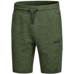 Szorty Jako Premium Basics. Zielone szorty sportowe męskie Jako, bez wzorów, sportowe. Za 283.50 zł.