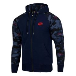 Bluza z kapturem męska na zamek EXTREME HOBBY RIVAL. Niebieskie bluzy z kapturem męskie EXTREME HOBBY, m, bez wzorów, z bawełny, z kapturem. Za 259.00 zł.