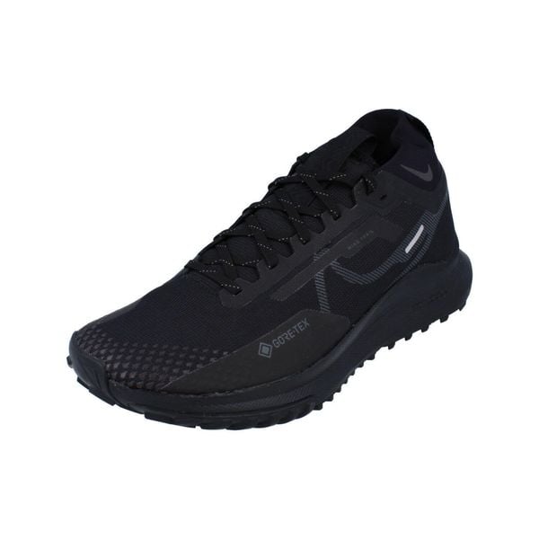 Buty Sportowe Męskie Nike React Pegasus Trail 4 Gtx V2. Czarne buty do biegania męskie Nike, bez wzorów, z gore-texu, bez zapięcia, do biegania, gore-tex. Za 576.40 zł.