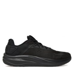 Buty do biegania Puma. Czarne buty do biegania męskie Puma, bez wzorów, bez zapięcia, do biegania. Za 209.99 zł.