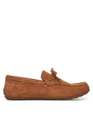 Gino Rossi Mokasyny LIMONE-01 122AM Brązowy. Brązowe mokasyny męskie Gino Rossi, ze skóry, bez zapięcia. Za 299.99 zł.