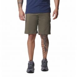 Spodenki trekkingowe męskie Columbia Pacific Ridge Belted. Zielone szorty sportowe męskie Columbia, bez wzorów, sportowe. Za 138.99 zł.