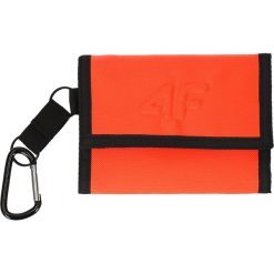 Portfel PRT204 - pomarańcz neon. Portfele męskie marki 4f. Za 39.99 zł.