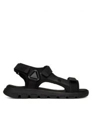 G-Star Raw Sandały ZAC-12 MI08 Czarny. Czarne sandały męskie G-Star Raw, z nubiku, bez zapięcia. Za 199.99 zł.