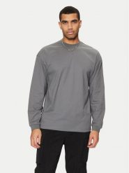 HUGO Bluza Daposo 50511029 Szary Relaxed Fit. Szare bluzy nierozpinane męskie Hugo, m, bez wzorów, z bawełny, bez ramiączek, bez kaptura. Za 199.99 zł.