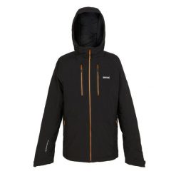 Męska Kurtka Zimowa Highton Stretch III. Czarne kurtki męskie Regatta, na zimę, m, bez wzorów, z puchu, sportowe, bez ramiączek, bez kaptura. Za 178.99 zł.