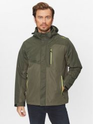 CMP Kurtka outdoor 31Z1587D Khaki Regular Fit. Brązowe kurtki outdoor męskie CMP, m, bez wzorów, z syntetyku, bez kaptura, outdoorowe. Za 489.99 zł.