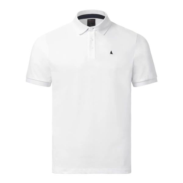 Polo Musto Original. Białe koszulki polo męskie Musto, l, bez wzorów, bez kołnierzyka, bez ramiączek. Za 248.50 zł.