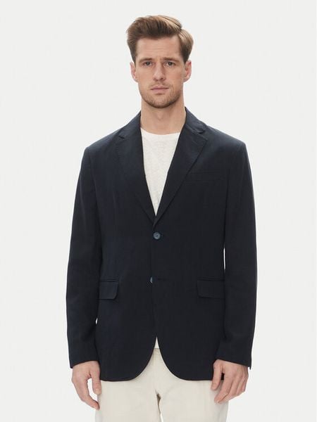 Marciano Guess Marynarka 5GHN15 2310Z Granatowy Regular Fit. Niebieskie marynarki męskie Marciano Guess, m, z aplikacjami, z syntetyku. Za 609.00 zł.