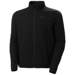 Kurtka wodoodporna Helly Hansen Sirdal Softshell. Czarne kurtki softshell męskie Helly Hansen, bez wzorów, z softshellu, bez kaptura. W wyprzedaży za 441.90 zł.