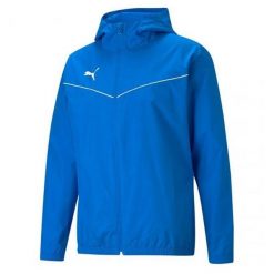 Męska Kurtka Na Każdą Pogodę Team Rise. Niebieskie kurtki męskie Puma, m, bez wzorów, sportowe, bez ramiączek, bez kaptura. Za 305.99 zł.