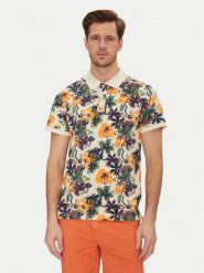 Blend Polo 20718253 Beżowy Regular Fit. Brązowe koszulki polo męskie Blend, m, bez wzorów, z bawełny, bez kołnierzyka, bez ramiączek. Za 79.99 zł.
