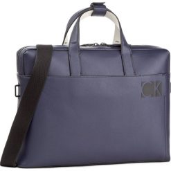 Torba na laptopa CALVIN KLEIN - Hi-Profile Slim Laptop K50K503443 426. Niebieskie torby na laptopa męskie Calvin Klein, ze skóry ekologicznej. W wyprzedaży za 459.00 zł.