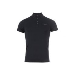 Koszulka polo do jazdy konnej Cavallo Function. Czarne koszulki polo męskie CAVALLO, bez wzorów, sportowe, bez kołnierzyka, bez ramiączek. Za 297.50 zł.