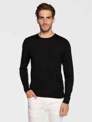 Calvin Klein Sweter Superior K10K109474 Czarny Regular Fit. Czarne kardigany męskie Calvin Klein, m, bez wzorów, z wełny, bez ramiączek. Za 289.99 zł.