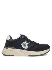 Blauer Sneakersy F5RAY01/NYN Granatowy. Niebieskie buty sportowe na co dzień męskie Blauer, m, bez wzorów, z materiału, bez ramiączek, bez kaptura. Za 479.99 zł.
