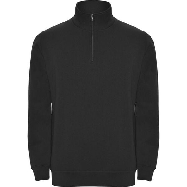 Męska Bluza Rozpinana Aneto Quarter Zip. Czarne bluzy rozpinane męskie ROLY, m, bez wzorów, bez ramiączek, bez kaptura. Za 106.99 zł.