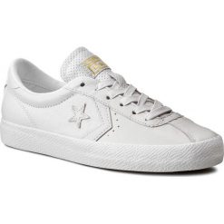 Sneakersy CONVERSE - Break Point Ox 151350C White/White. Białe buty sportowe na co dzień męskie Converse, z gumy. W wyprzedaży za 219.00 zł.
