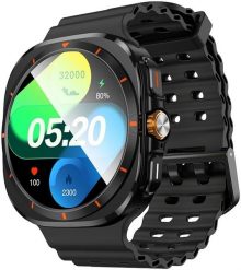 Smartwatch Hoco 1,43" AMOLED GPS z funkcją rozmowy Y37 czarny. Czarne zegarki smartwatch Hoco. Za 137.24 zł.