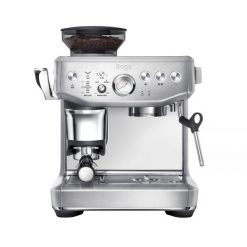 Sage - The Barista Express Impress Srebrny - Ekspres ciśnieniowy. Szare ekspresy ciśnieniowe Sage. W wyprzedaży za 3,049.00 zł.