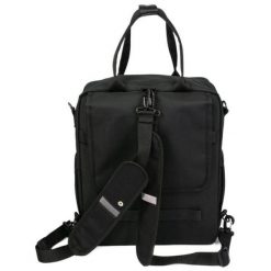 Plecak z przednim paskiem „More Than Work”. Czarne plecaki męskie HABERLAND, bez wzorów. Za 459.00 zł.