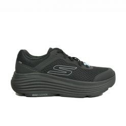 Skechers MAX CUSHIONING ENDEA 220613-BBK 41. Czarne buty do biegania męskie Skechers, bez wzorów, z syntetyku, bez zapięcia, do biegania, skechers sport. Za 289.99 zł.