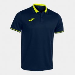 Koszulka polo tenisowa męska Joma Championship VI. Niebieskie koszulki polo męskie Joma, m, bez wzorów, sportowe, bez kołnierzyka, bez ramiączek. Za 149.99 zł.