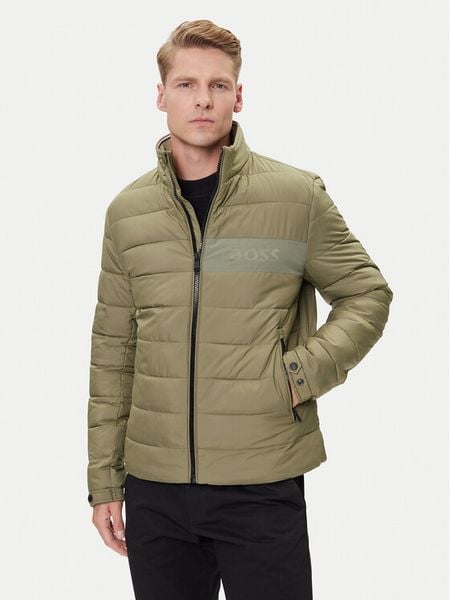 BOSS Kurtka przejściowa H-Cenitos 50519237 Zielony Regular Fit. Zielone kurtki męskie Boss, m, bez wzorów, z syntetyku, bez ramiączek, bez kaptura. Za 989.99 zł.