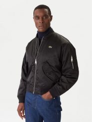 Lacoste Kurtka bomber BH2899 Czarny Regular Fit. Czarne kurtki męskie Lacoste, m, bez wzorów, z syntetyku, bez ramiączek, bez kaptura. Za 1,149.00 zł.